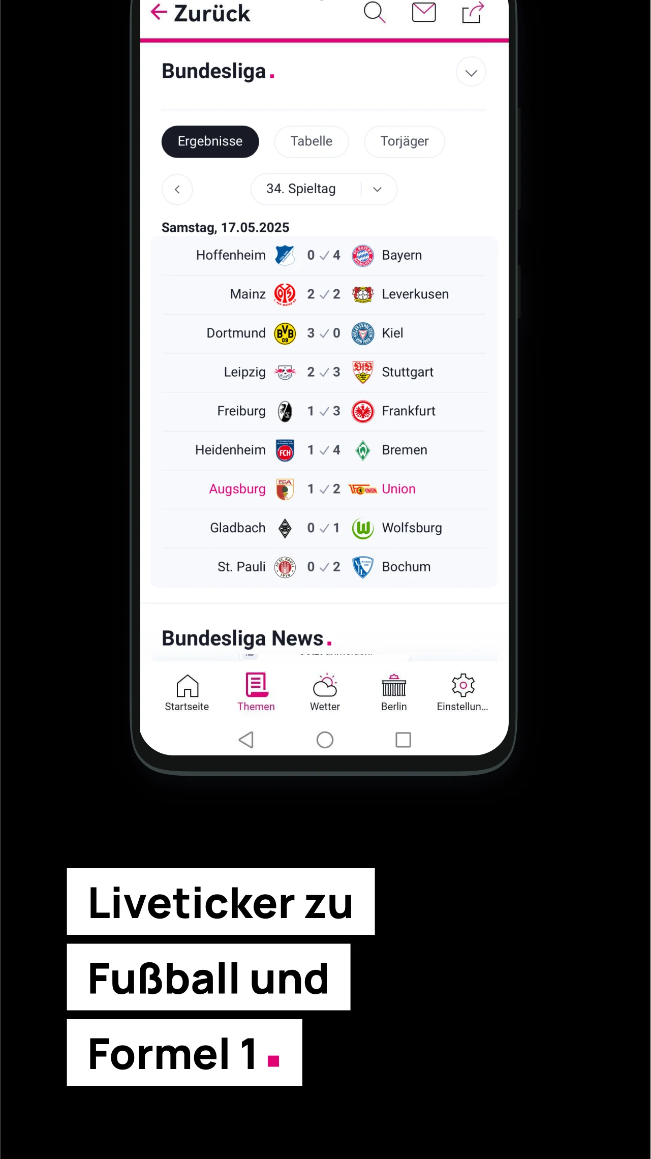 t-online - Nachrichten screenshot
