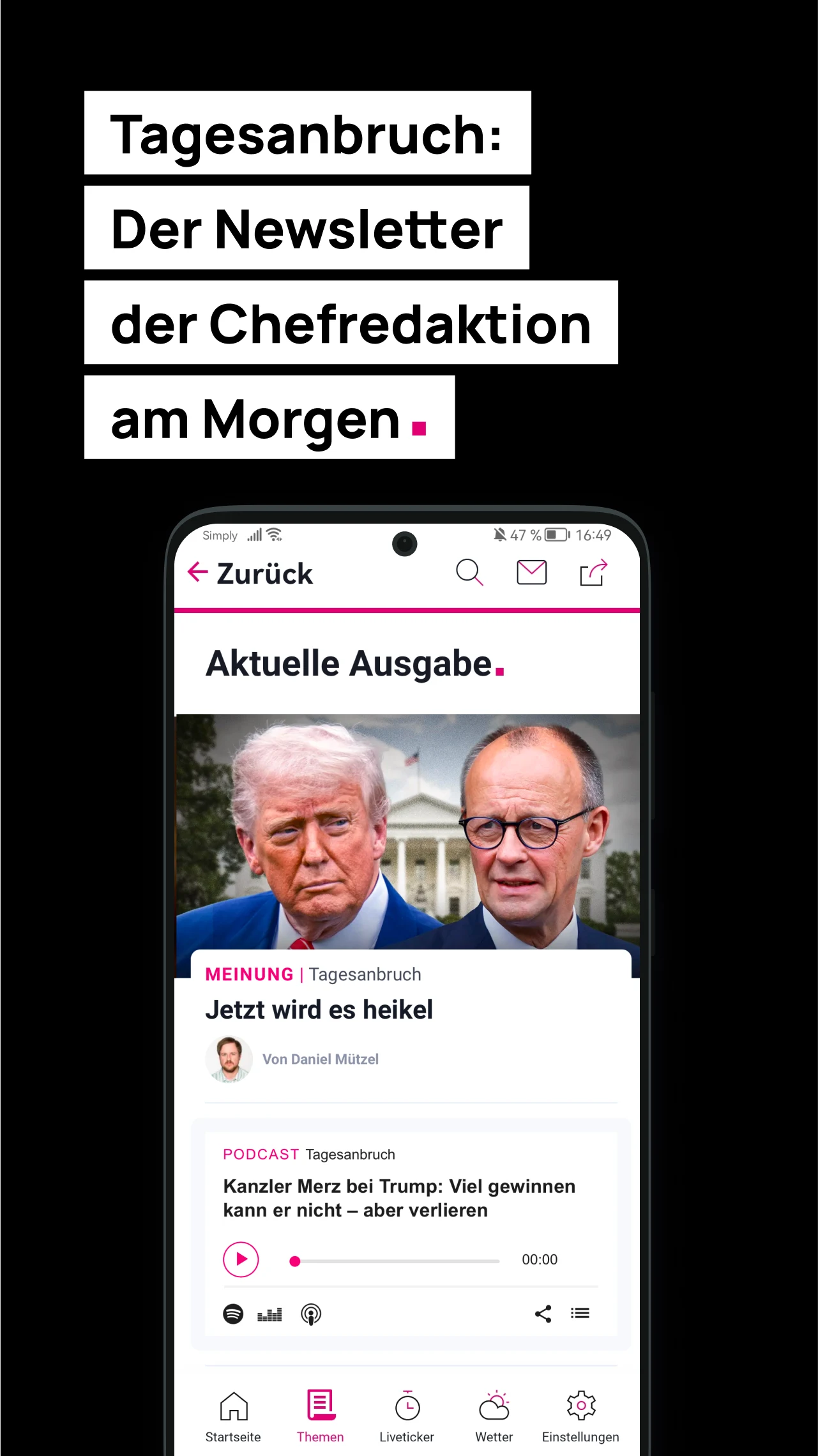 t-online - Nachrichten screenshot