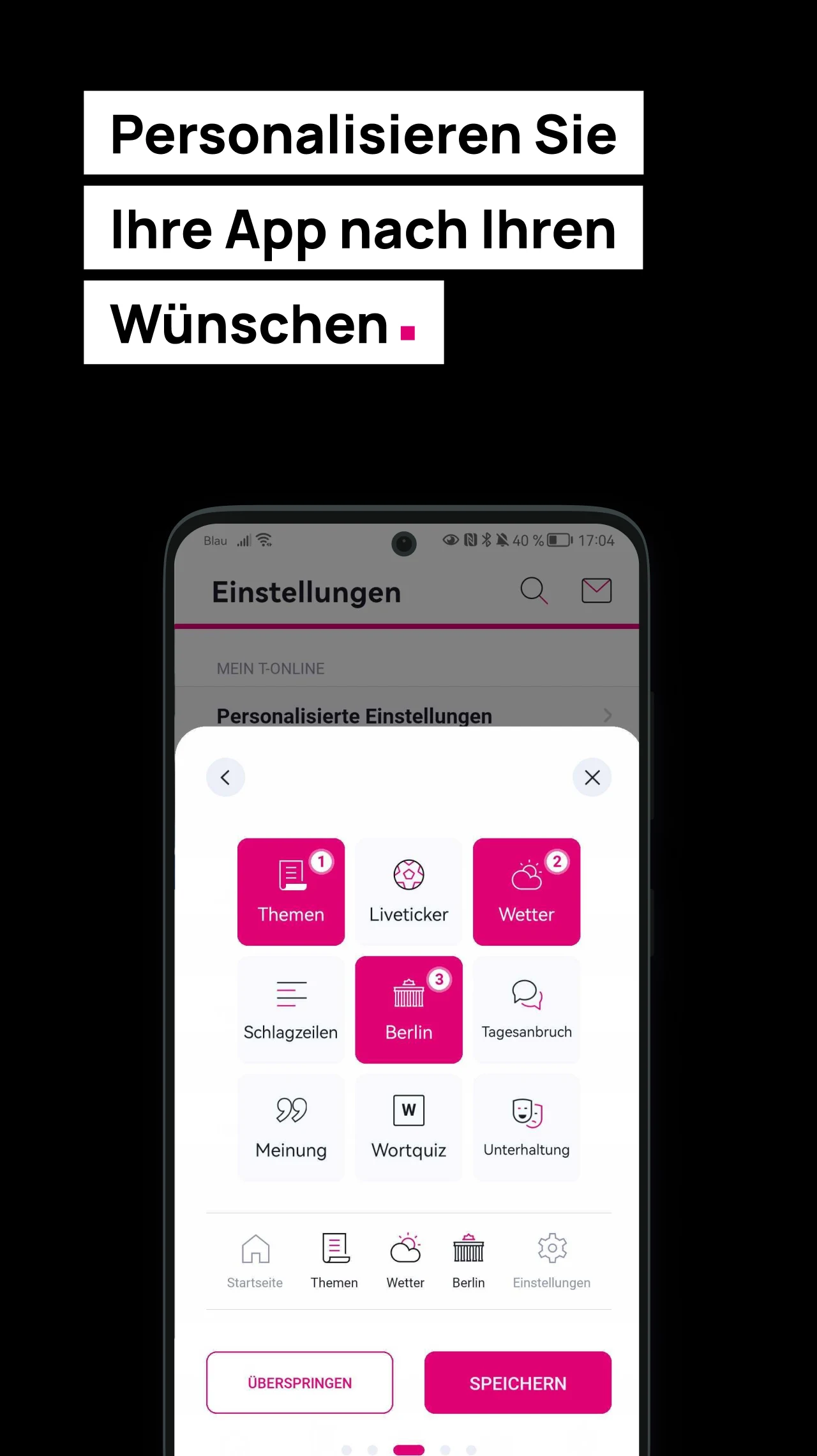 t-online - Nachrichten screenshot