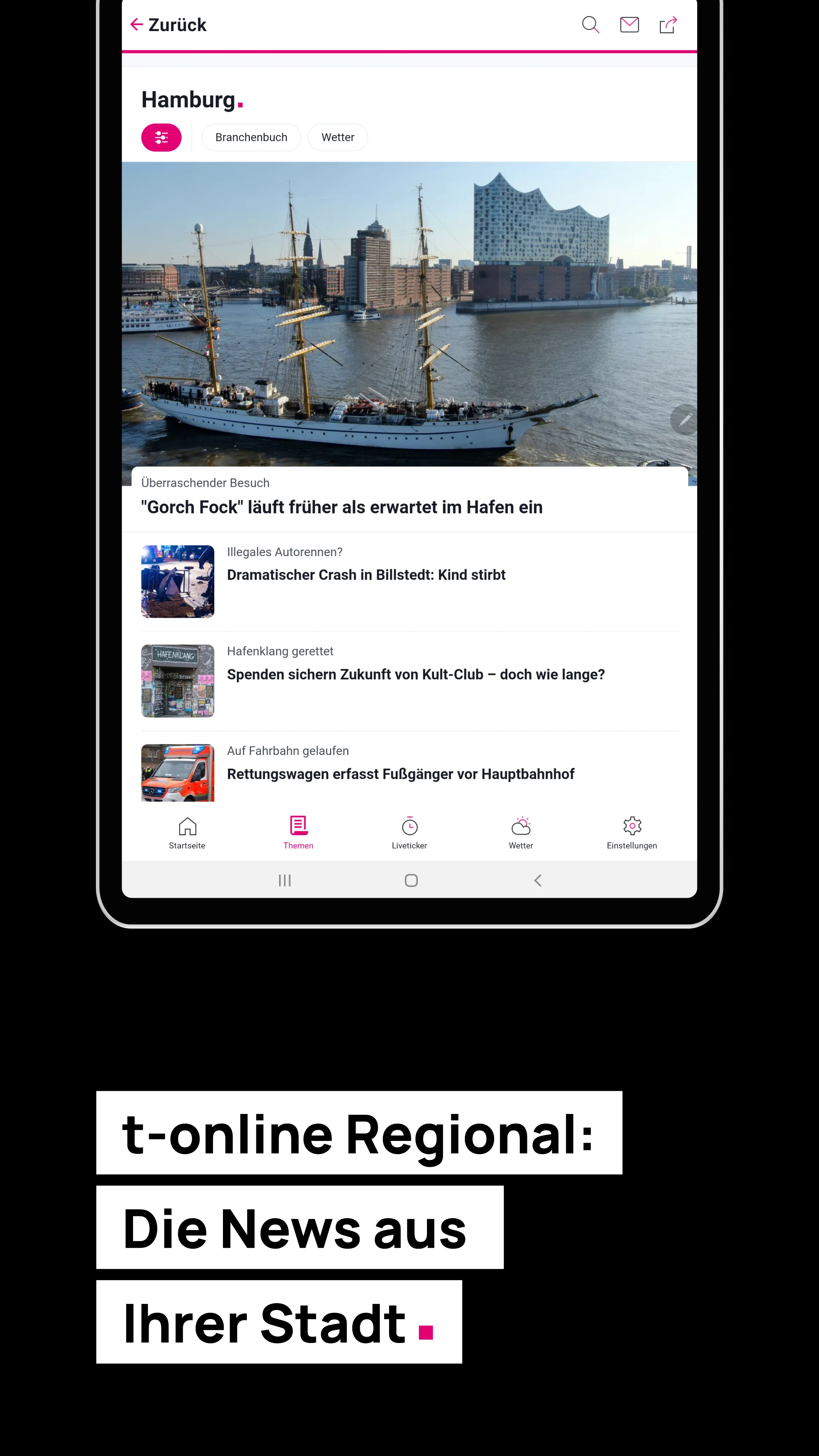 t-online - Nachrichten screenshot