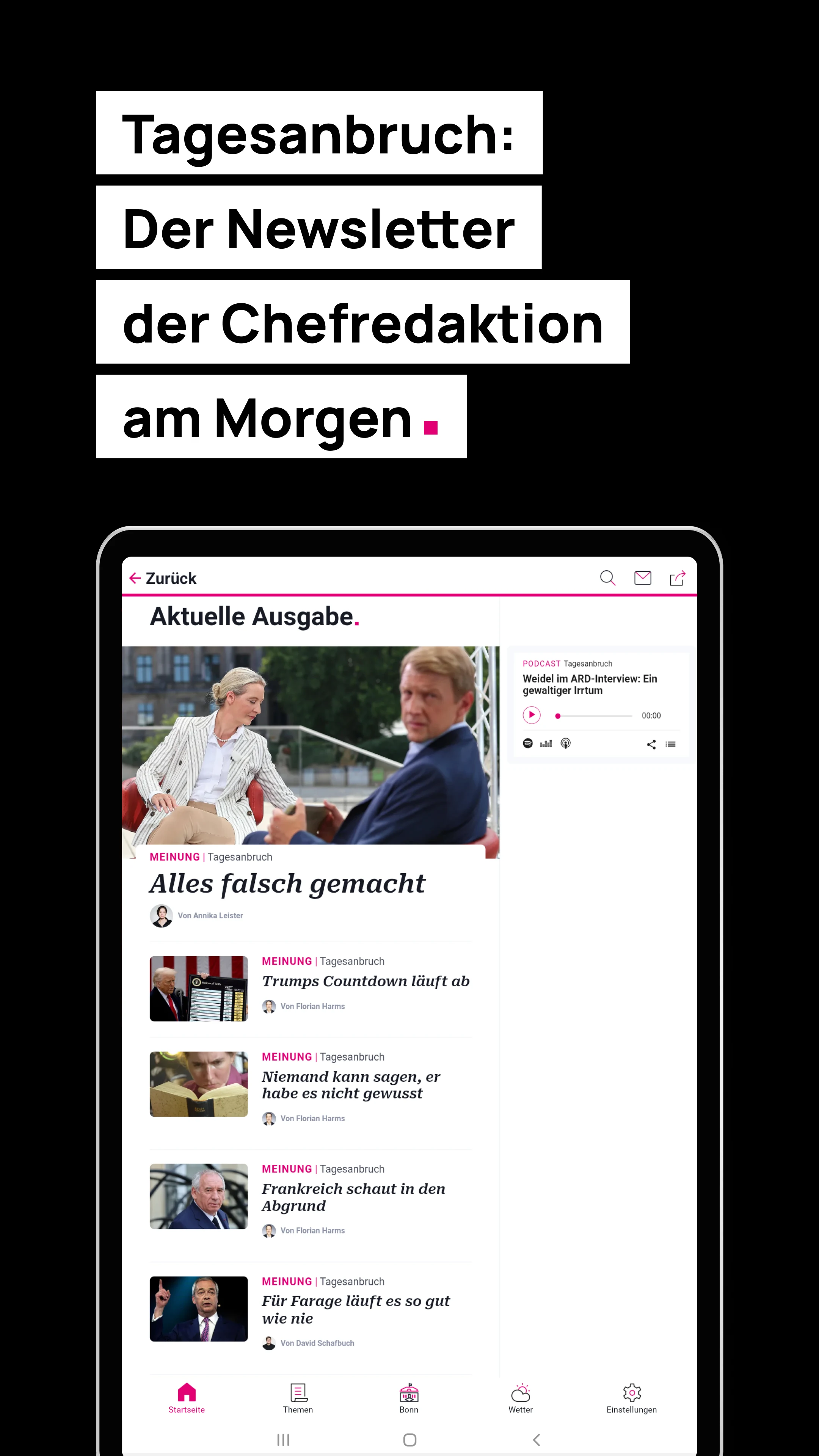 t-online - Nachrichten screenshot